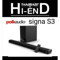 ราคา Polk Audio SoundBar 2.1 รุ่น Signa S3 (11246947763)