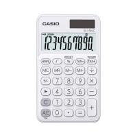 ราคา Casio Calculator เครื่องคิดเลข คาสิโอ รุ่น SL-310UC-WE แบบสีสัน ขนาดพกพา 10 หลัก สีขาว (2634428818)