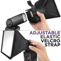 ราคา SLR Flash Diffuser Reflector Mini Softbox Photo Diffuser Square Soft Box for Canon Nikon Sony Cameras Light (17499290903)