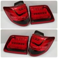 ราคา ไฟท้าย​ ไฟท้าย​แต่ง​ TOYOTA​ FORTUNER​ 2012​-2014 V2​ สี​ SMOKE-แดง (8661455764)