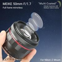 ราคา Lens MEIKE 50mm F1.7 for Nikon Z Mount (Z6, Z7 Full frame) เลนส์หน้าชัดหลังเบลอ (3332554845)