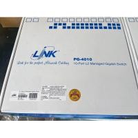 ราคา Link L2 Managed Gigabit Switch 10-Port L2 Managed Switch รุ่น PG-4010 (24932271033)