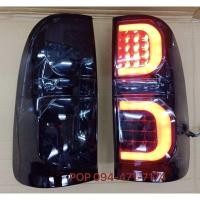 ราคา ไฟท้ายวีโก้ แชมป์ vigo champ VIGO ไฟท้ายแต่งวีโก้ กะบะวีโก้ แชมป์ TOYOTA HILUX VIGO CHAMP LED C-BAR สีสโมค (7546463154)