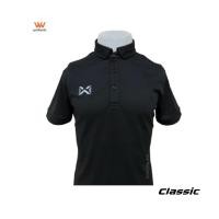ราคา [พร้อมส่ง - ครบไซส์] WARRIX เสื้อโปโล Classic เสื้อโปโลวอริกซ์ วาริกซ์ สีดำ WA-3315N/WA-PLAN15 รุ่น Classic ของแท้ 100% (44027312210)