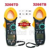 ราคา มิเตอร์วัดไฟ 3266TB ,3266TD Digital Clamp Meter เครื่อววัดอุณหภูมิ คลิปแอมป์ เเคล้มมิเตอร์ เครื่องวัดไฟดิจิตอล (4343760938)