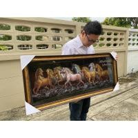 ราคา ภาพม้ามงคล หรือ ภาพม้า 8 เซียน กรอบรูปมงคล ม้า 8 เซียน ภาพปลาคราฟ 9 ตัว กรอบรูปปลาคราฟ 9 ตัว (17233071021)