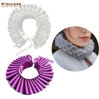 ราคา [Kloware] ปลอกคอปลอม Punk Tulle Ruffle Collar สำหรับชุดแฟนซีและคอสเพลย์ (40955675018)