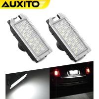 ราคา AUXITO 2PC หลอดไฟ LED 12 ดวง ติดป้ายทะเบียนรถยนต์ อุปกรณ์เสริม สําหรับ Fiat 2007-2019 Fiat 500 2009-2019 Fiat 500C (21325370147)