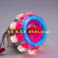 ราคา ไฟหน้าโปรเจคเตอร์ LED Triple angel eyes รุ่น AE&DE Motor / โคมไฟ LED (23532692133)