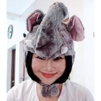 ราคา (1 ใบ) หมวกช้าง หมวกหัวช้าง หมวกแฟนซี หมวกหัวสัตว์ หมวกรูปสัตว์ หมวกคอสเพล หมวกกันหนาว หมวกการแสดง (27121374177)