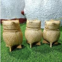 ราคา ติ๊บข้าวเหนียวทรงโบราณ กระติบใส่ข้าวเหนียว รุ่นเล็ก ใส่เครื่องประดับ ใส่เงิน กระติ๊บข้าวเหนียว กล่องใส่ข้าวเหนียว (23168502611)