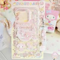 ราคา เคสไอโฟน17 เหมาะสำหรับ IPhone 15 17 13 11 16 12 14 Pro Max X XR XS Max 14 7 8 15 Plus เคสโทรศัพท์ลายเค้กแกะเมโลดี้ของฉัน (40078499028)