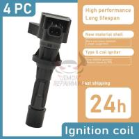 ราคา 4PCS Ignition Coil for Mazda 6 CX-7 2.3L 2.5L 3 2.0/2.3/2.5L MX-5 Miata 2.0L 6M8G-12A366 L3G-218-10 (47254216430)