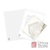 ราคา Elephant แฟ้มใส แฟ้มซองพลาสติก 400 A4 ขาว แพ็ค 12 ซอง (1025300636)
