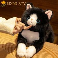 ราคา MXMUSTY ลูกแมวของเล่นตุ๊กตา, คุดดี เนื้อสัมผัสนุ่มเหมือนจริงตุ๊กตาแมว, ตุ๊กตาสัตว์น่ารักน่ารักนอน การทดลอง เลียนแบบแมวของเล่นตุ๊กตาใช (54056278942)