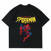 ราคา คลาสสิก เสื้อยืด พิมพ์ลาย Marvel COMICS THE AMAZING SPIDER-MAN | เสื้อยืด พิมพ์ลาย Marvel SPIDERMAN SUPERHERO | เสื้อผ้า (25308038387)
