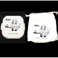 ราคา กล่องข้าว Godji Eco Lunch Box รักษ์โลก ผลิตจากวัสดุธรรมชาติ + ถุงผ้าดิบ ก็อตจิ ลายเดียวกัน (มีจำนวนจำกัด) (25165216030)