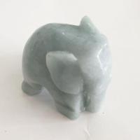 ราคา ช้างหยกพม่าแกะสลัก ขนาด 2 cm. หยกแท้แกะสลักมือ E25 (18287623833)