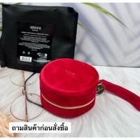 ราคา Giorgio Armani Beauty Red Cushion Vanity Bag กระเป๋าเครื่องสำอาง ทรงกลมสุดหรู (51206349939)