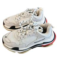 ราคา ❌️❌️Sold❌️❌️ Balenciaga - TRIPLE S TRAINERS IN WHITE เบอร์ 37 มือสอง ใช้น้อย มีกล่องและถุงผ้าครบ (14449087484)