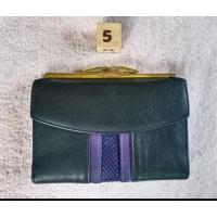 ราคา กระเป๋าสตางค์หนังแท้สีดำม่วงborsa (21848307371)