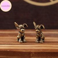ราคา ตรว บรอนซ์ประติมากรรมทองแดงแข็งลูกสุนัขเครื่องประดับทองเหลืองราศีสุนัขเครื่องประดับโบราณเก่าทองเหลืองชาสัตว์เลี้ยงเครื่องประดับขนาดเล็ก ไทย (49207289761)