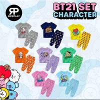 ราคา Rickplay Bt21 Set/ ชุดเด็ก bts/ ชุดเด็ก unisex (9978692335)