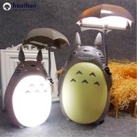 ราคา HUAIHAO Creative Night ไฟ LED การ์ตูน Totoro รูปร่างโคมไฟ USB ชาร์จอ่านตารางโคมไฟตั้งโต๊ะสําหรับของขวัญเด็กตกแต่งบ้าน F4Q9 (26337762559)