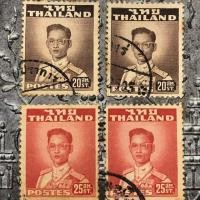 ราคา แสตมป์ชุดที่2 20สตางค์ ปี1960 25 สตางค์ ปี1951 (5520311436)