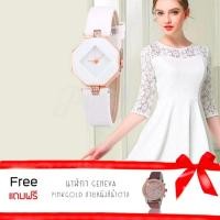 ราคา Poca Watch KEZZI Watch สายหนัง นาฬิกาข้อมือผู้หญิง ตัวเรือนทอง สายหนัง (512507729)