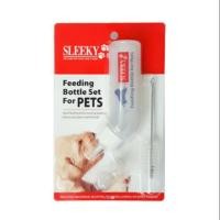ราคา SLEEKY - ชุดขวดนมสำหรับลูกสุนัข ลูกแมว และสัตว์เลี้ยงขนาดเล็ก รุ่น คอขวดโค้ง (4540275187)
