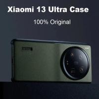 ราคา 100% Original Xiaomi 13 Ultra สําหรับ MI 13 Ultra หนัง + PC ฝาครอบป้องกัน Delicate Touch Skin สําหรับ Xiaomi 13Ultra โทรศัพท์ (54806724964)