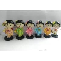 ราคา โมเดลมารูโกะ maruko เซ็ต 6 ตัว (6431592638)