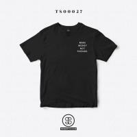 ราคา เสื้อยืด พิมพ์ลาย MAKE MONEY NOT FRIENDS สีดำ ผ้านิ่มใส่สบาย (TS00027) (3948190916)