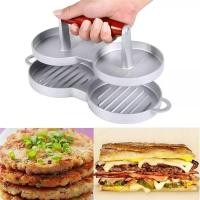 ราคา กดเนื้อเบอร์เกอร์ 2หลุม ที่กดเนื้อสำหรับทำเบอร์เกอร์ เนื้อสเต็ก พิมพ์กดเนื้อเบอร์เกอร์ ✨พร้อมส่ง✨ (23906140888)