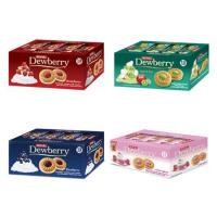 ราคา [[ส่งฟรีไม่ใช้โค้ด]] DEWBERRY ดิวเบอรี่ คุกกี้แซนวิชสอดไส้ครีม 36ก. x 12 ซอง (เลือกรสได้) (10685203692)
