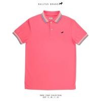 ราคา เสื้อโปโล Bulltus ผ้านุ่ม ใส่สบาย สีไม่ตก สีชมพูโอรส (866275228)