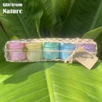 ราคา หมอบุญเรือง ชุดเซต ยาดม 5 กลิ่น 3 กรัม สีพาสเทล ใส่ตะกร้าไม้ไผ่สาน ของขวัญ ของฝาก กลิ่นดอกไม้ สมุนไพร กลิ่นหอม สดชื่น (28674521043)