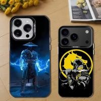 ราคา Mortal Kombat Cool เคสโทรศัพท์สําหรับ iPhone 17,16,15,14,13,12,11,Pro,Max,Plus,E,Air,Mini Black Tpu Cover (54404062451)