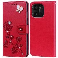 ราคา เคสโทรศัพท์มือถือหนัง ซิลิโคน พิมพ์ลายดอกกุหลาบ ลายนูน สําหรับ Tecno Spark Go 2023 Pop 7 Pro BF7 Pop7 Pro (21277469666)
