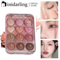 ราคา Herorange Heart พาเลทอายแชโดว์ ชิมเมอร์ เนื้อแมตต์ กลิตเตอร์ ติดทนนาน 12 สี (18591200079)