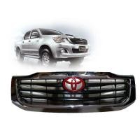 ราคา หน้ากระจังVigo Champ 2012-2014 แต่งตรงกลางสีดำด้านขอบชุบโครเมียมโลโก้สีแดง หน้ากระจัง Vigo Champ ส่งด่วนส่งไว (23984743175)