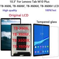 ราคา 10.3 "LCD ต้นฉบับสําหรับ Lenovo Tab M10 Plus TB-X606,TB-X606F,TB-X606X,TB-X606V จอแสดงผล Touch Screen Digitizer Assembly (26631008860)
