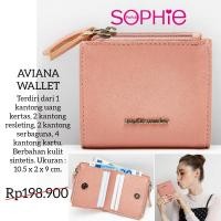ราคา AVIANA SOPHIE PARIS WALLET SOPHIE MARTIN PARIS กระเป๋าสตางค์ผู้หญิง (4686405047)