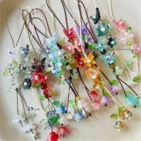 ราคา ที่ห้อยโทรศัพท์ลูกปัดแฮนด์เมด ผีเสื้อดอกไม้ ,สายคล้องโทรศัพท์ ,ที่ห้อยกระเป๋าแฮนด์เมด ของขวัญปัจฉิม (27525985211)