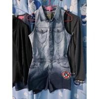 ราคา จั้มสูท playboy แท้ size s ผ้ายีนส์ยืดค่ะ ด้านหลังเซ็กซี้ค่ะ (11710981003)