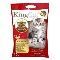 ราคา ทรายแมวภูเขาไฟ ผสมคาร์บอน King Cat 10 L กลิ่นแอปเปิ้ล (ไม่มีฝุ่น 99.9%) (13898247656)