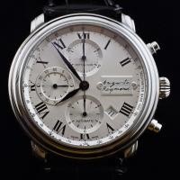 ราคา Auguste Reymond Cotton Club Automatic Chronograph Swiss Made AR16C0.6 (43927922976)