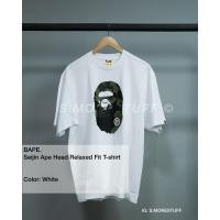 ราคา BAPE. Seijin Ape Head Relaxed Fit T-shirt - White (26080756073)