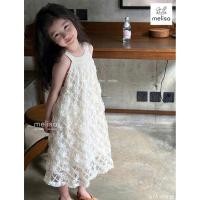 ราคา ชุดออกงานสีขาวสําหรับเด็กผู้หญิง10-43กิโลกรัม ชุดฤดูร้อนสําหรับเด็กผู้หญิง (56556079432)